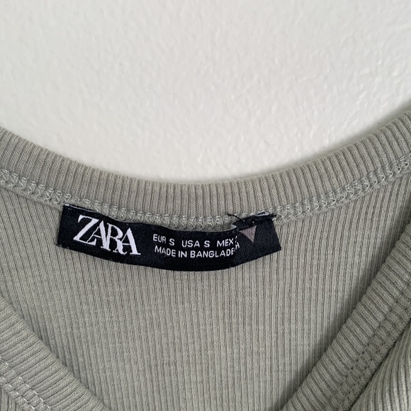 Zara Tank top with side ties - Picture 2 of 3